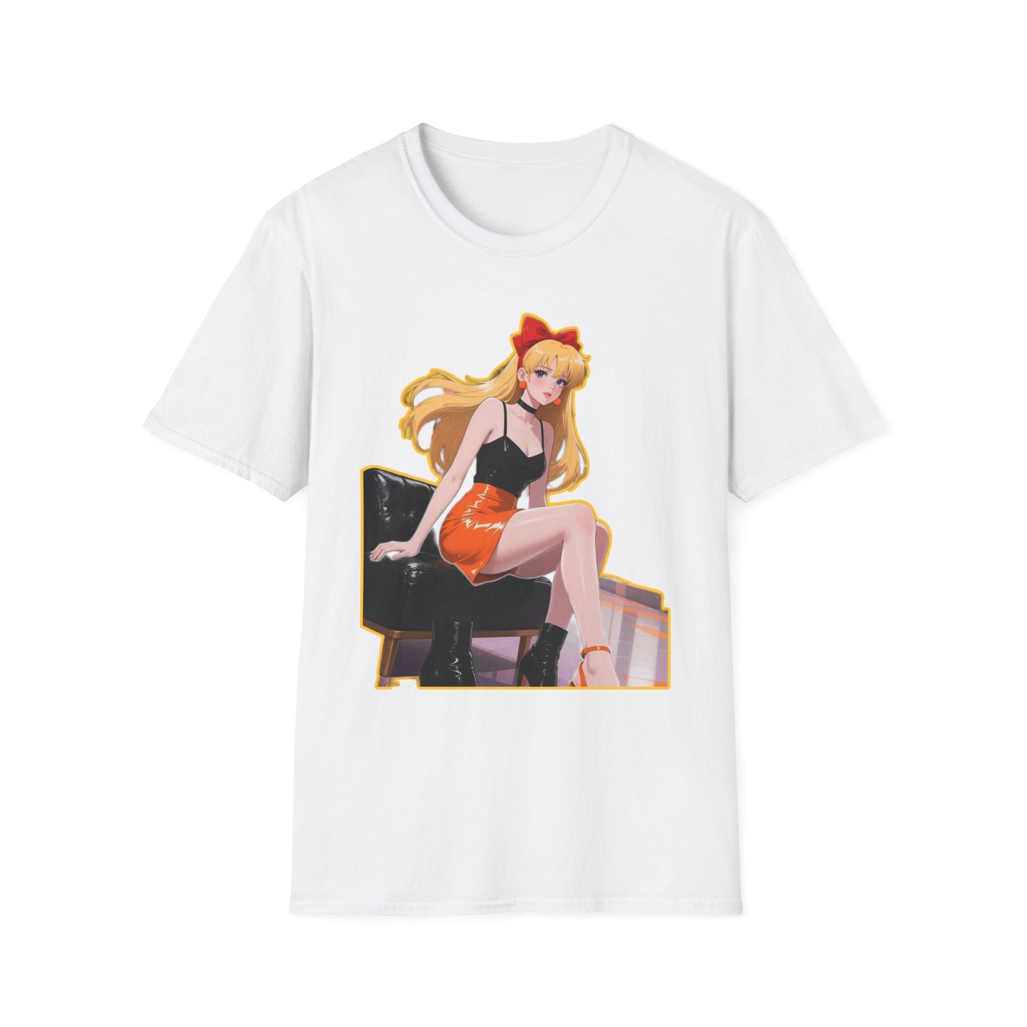 Anime-Inspired sailor moon 3 Unisex T-Shirt with Playful Chic Design, Casual Wear, Anime Fans, Gifts for Friends, Summer Fashion, Unique Graphic Tee