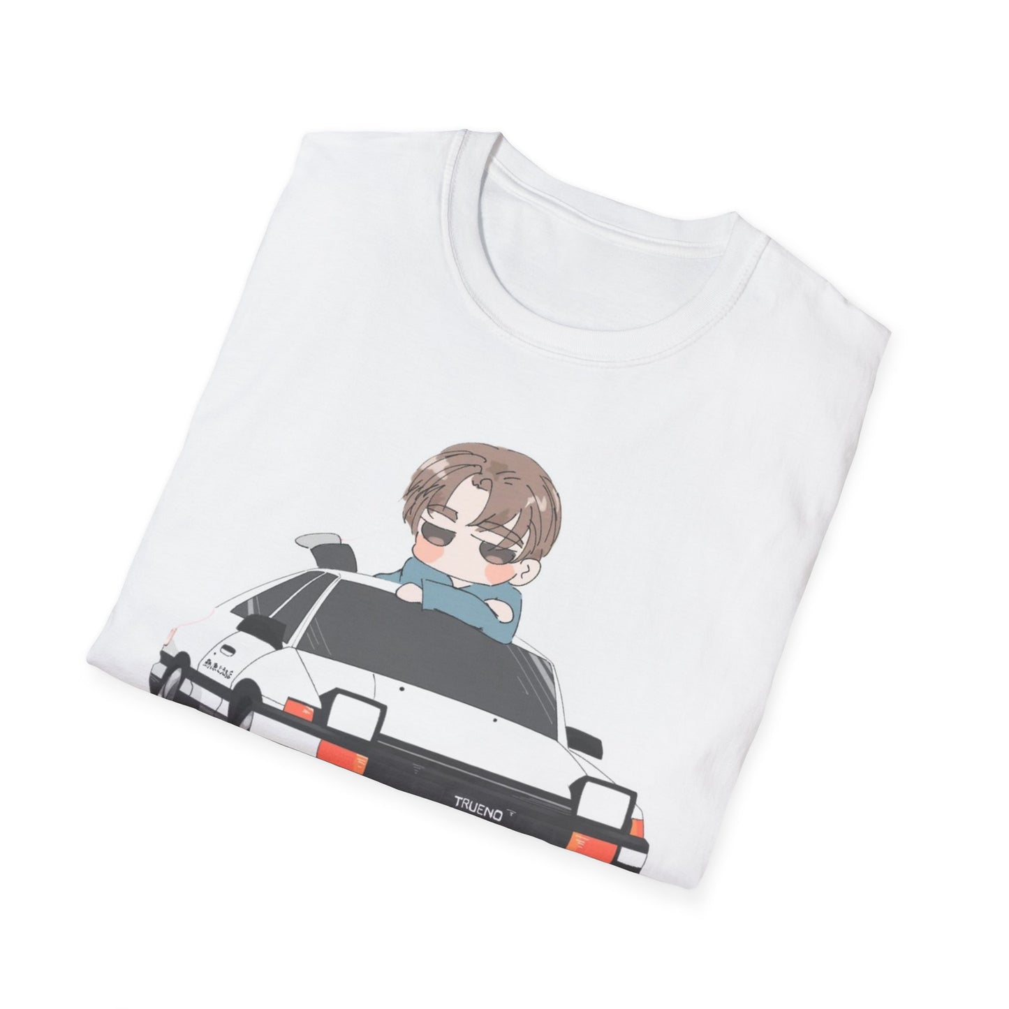 Anime-Inspired initial D 7 Unisex Softstyle T-Shirt | Cool Car and Character Design, Perfect for Gamers and Anime Fans, Gift for Birthdays, Casual [...]