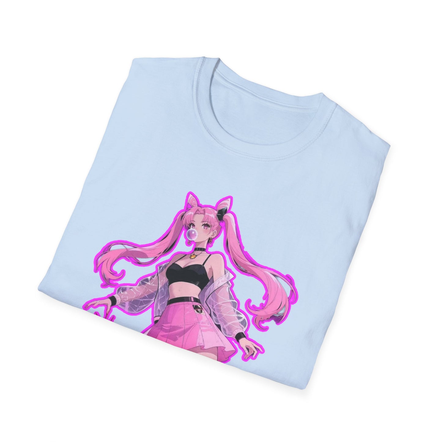 Cute Anime sailor moon 8 Girl Graphic Tee, Soft Cotton T-Shirt for Fans, Kawaii Apparel, Perfect Gift for Anime Lovers, Cosplay Top, Festival Wear