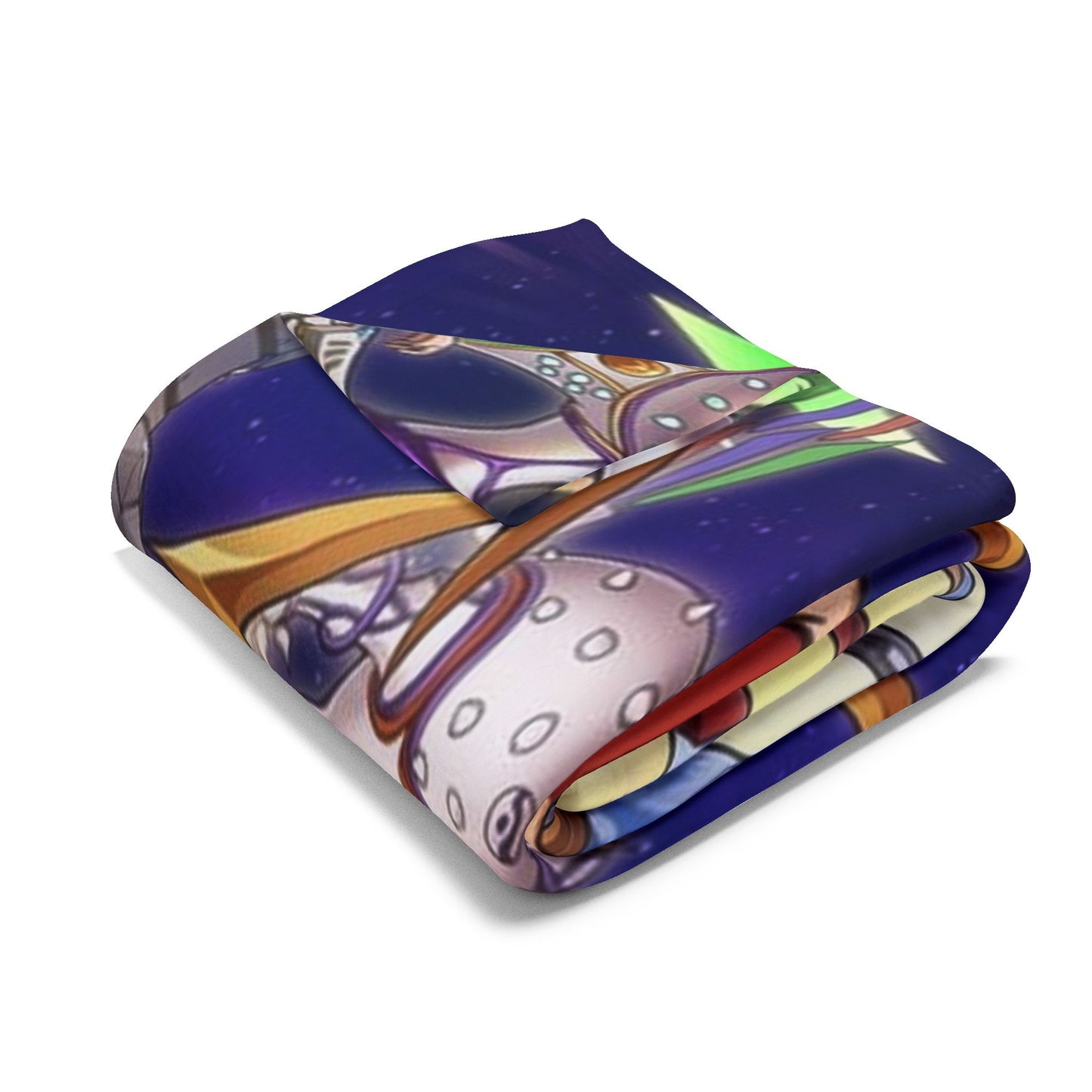 Drykage Anime-Inspired Arctic Fleece Blanket, Cozy Throw for Gamers, Soft Blanket for Home, Perfect Gift for Anime Lovers, Decorative Blanket