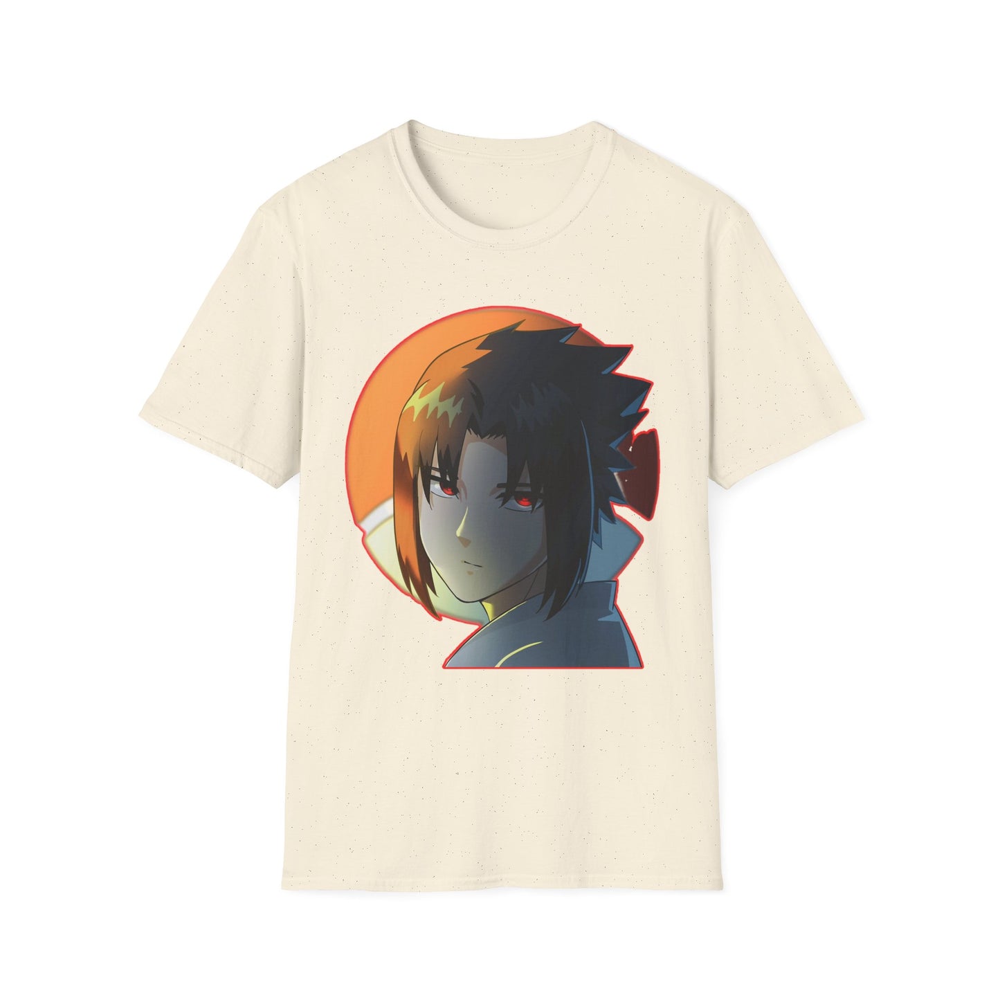 Anime-Inspired naruto Unisex Softstyle T-Shirt with Cool Character Design, Graphic Tee for Fans, Perfect for Gifts, Casual Wear, Unisex Apparel