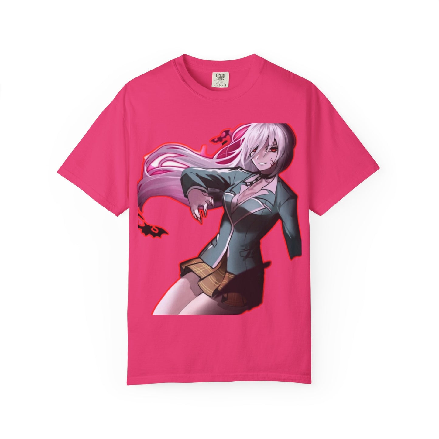 Anime-Themed T-Shirt Featuring Bold Artwork