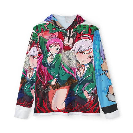 Anime-Inspired Men's Sports Warmup Hoodie, Stylish Athletic Wear, Gift for Gamers, Perfect for Casual Outings, Unique Graphic Apparel