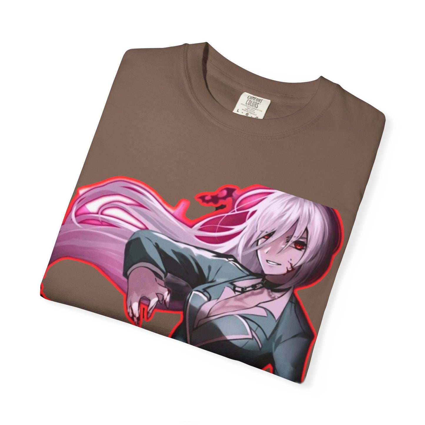 Anime-Themed T-Shirt Featuring Bold Artwork