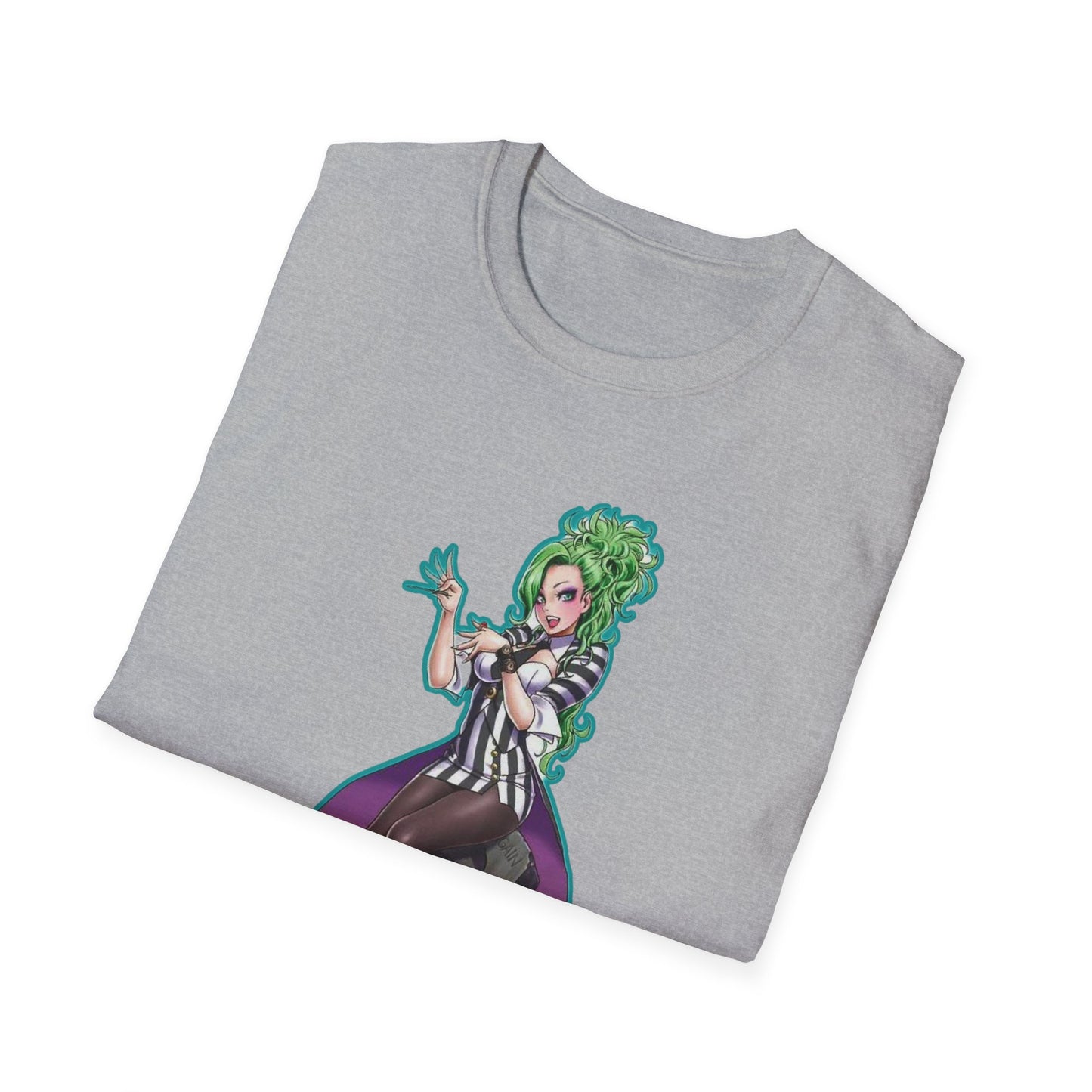 Anime-Inspired  spooky season masters of horror 4Unisex Softstyle T-Shirt, Unique Graphic Tee, Casual Wear, Gift for Anime Lovers, Trendy Fashion