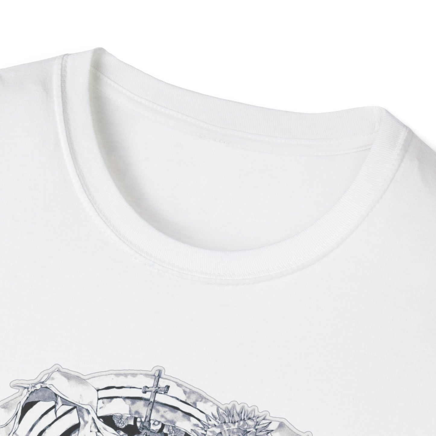 Unisex Graphic T-Shirt dn style - Gothic Art Design, Casual Wear, Men’s and Women’s Gifts, Street Style, Music Festival Attire