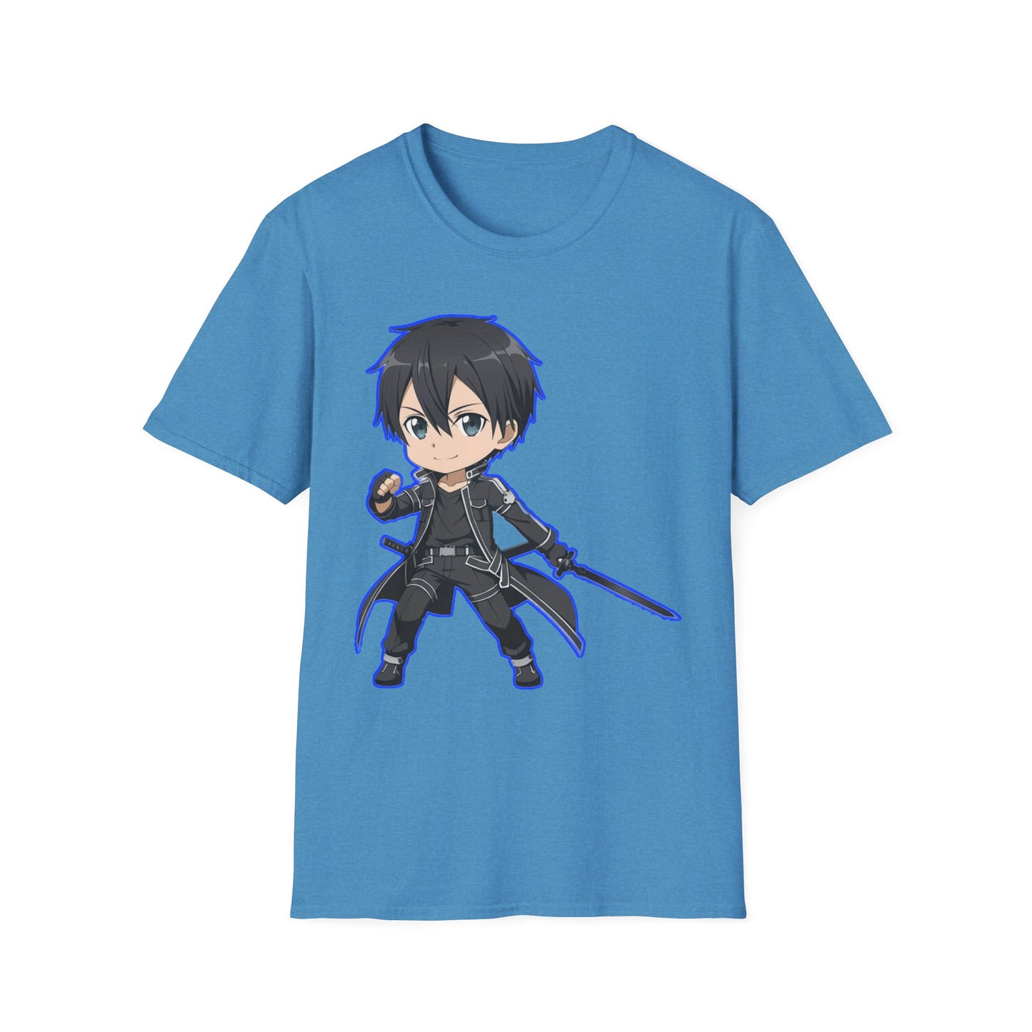 Anime Character sao 12 Unisex T-Shirt, Softstyle Tee for Fans, Gift for Birthdays and Conventions, Casual Wear, Cute Graphic Tee