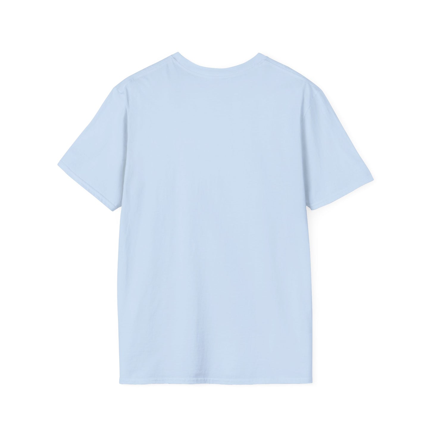 Artistic Unisex erased 5 Softstyle T-Shirt | Unique Graphic Tee, Gift for Art Lovers, Trendy Fashion, Everyday Wear, Creative Style