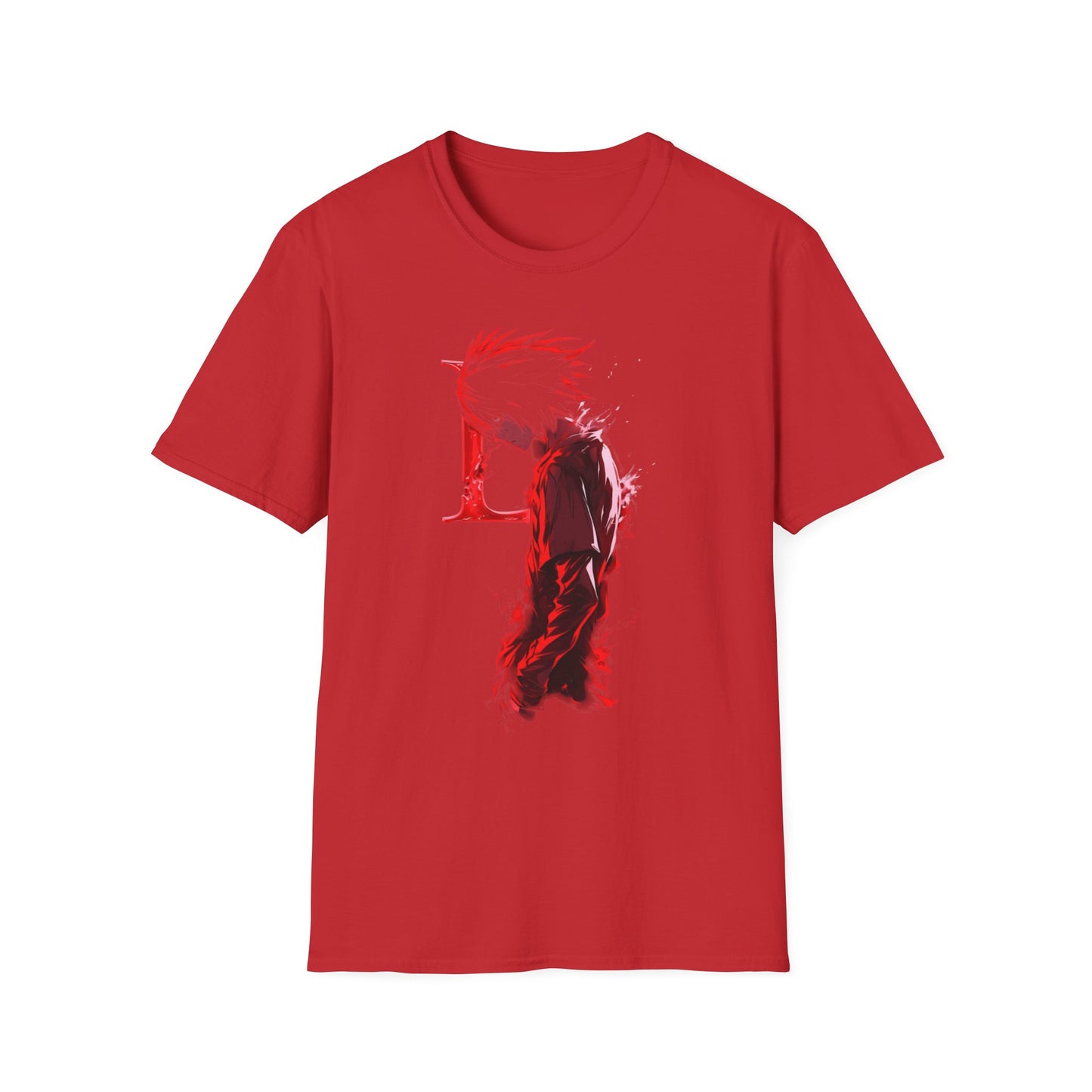 Dn Anime-Inspired Unisex Softstyle T-Shirt, Retro Anime Tee, Gifts for Otaku, Casual Wear, Unique Graphic Shirt
