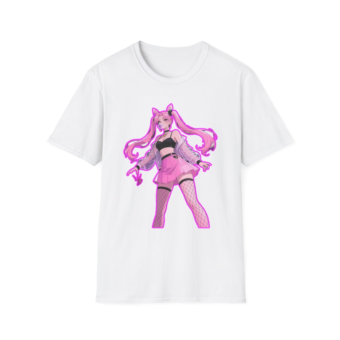 Cute Anime sailor moon 8 Girl Graphic Tee, Soft Cotton T-Shirt for Fans, Kawaii Apparel, Perfect Gift for Anime Lovers, Cosplay Top, Festival Wear