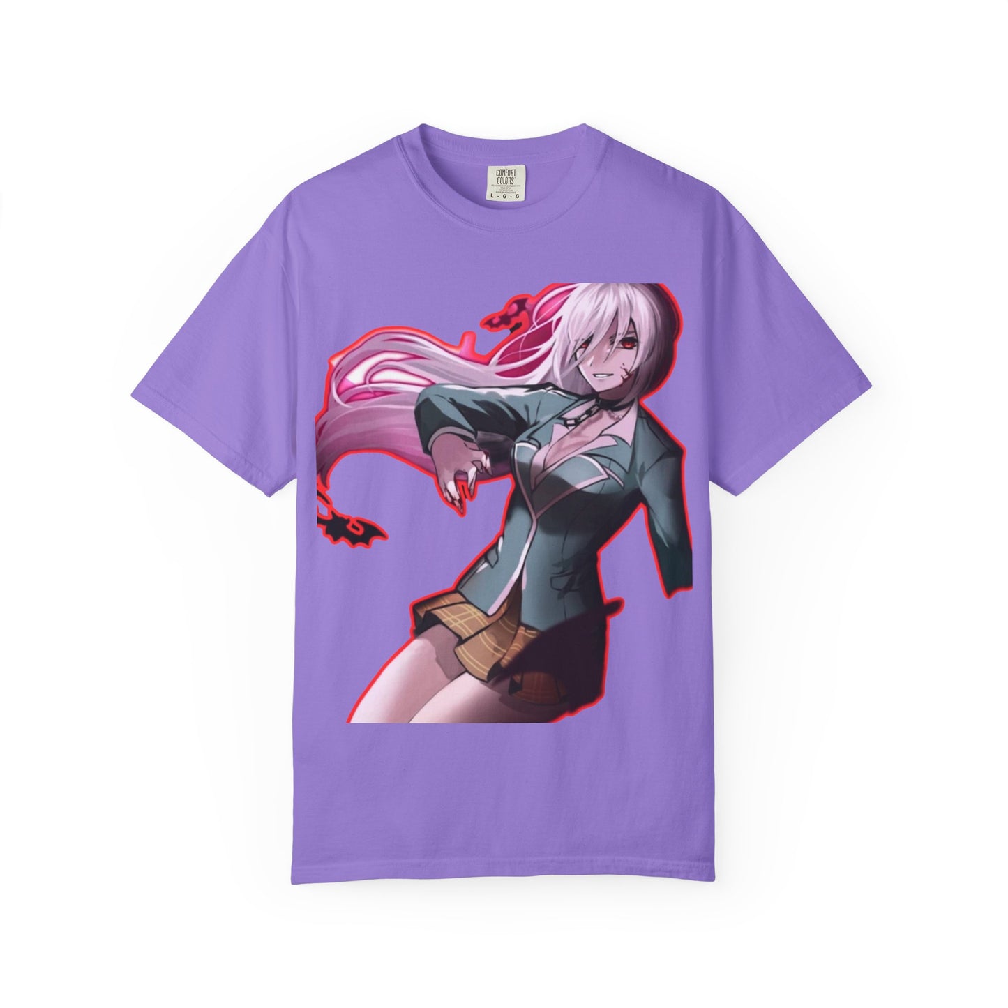 Anime-Themed T-Shirt Featuring Bold Artwork