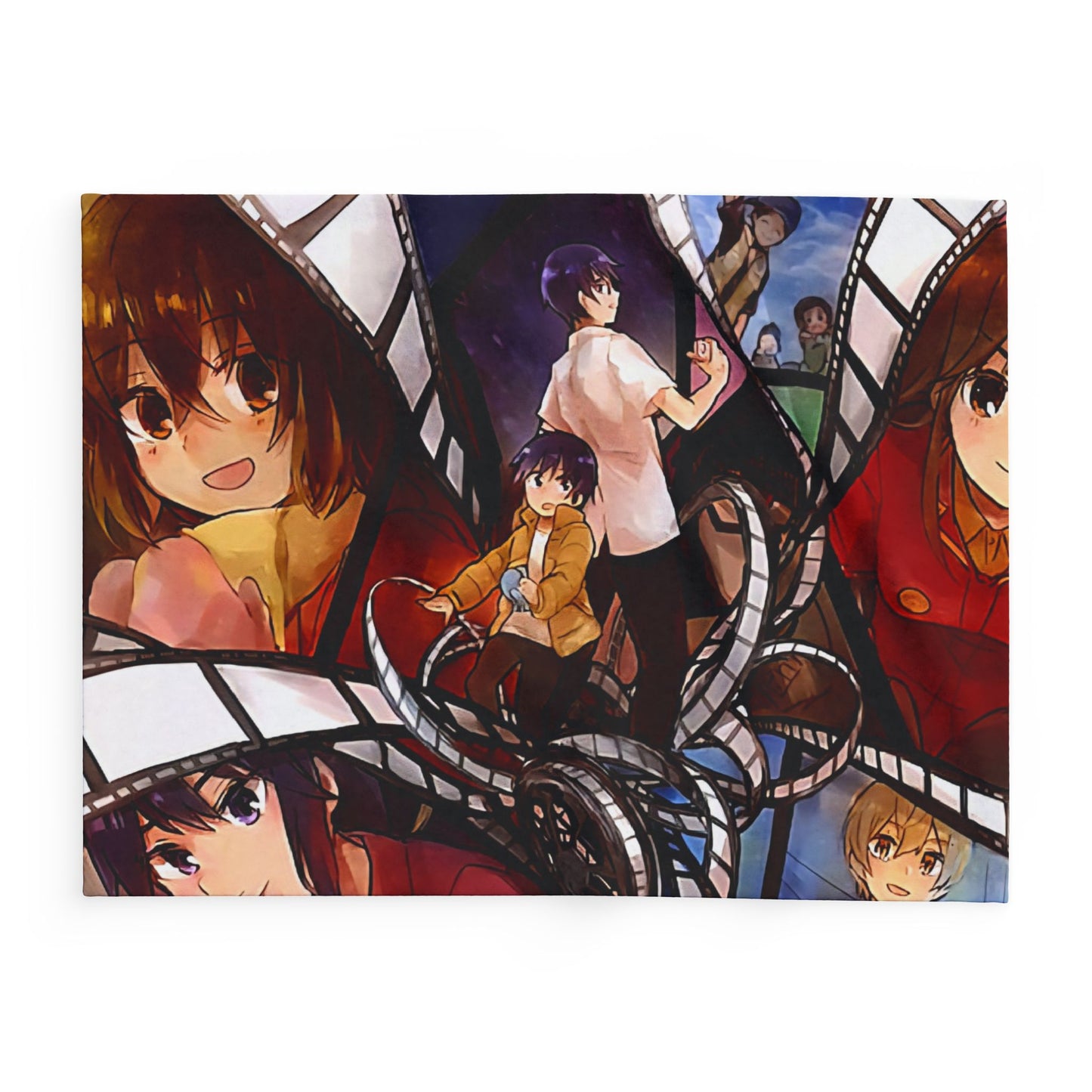 Cozy Arctic Fleece Blanket for Movie Lovers, Soft Throw Blanket, Anime Blanket, Perfect for Gifts, Home Decor, & Snuggle Sessions