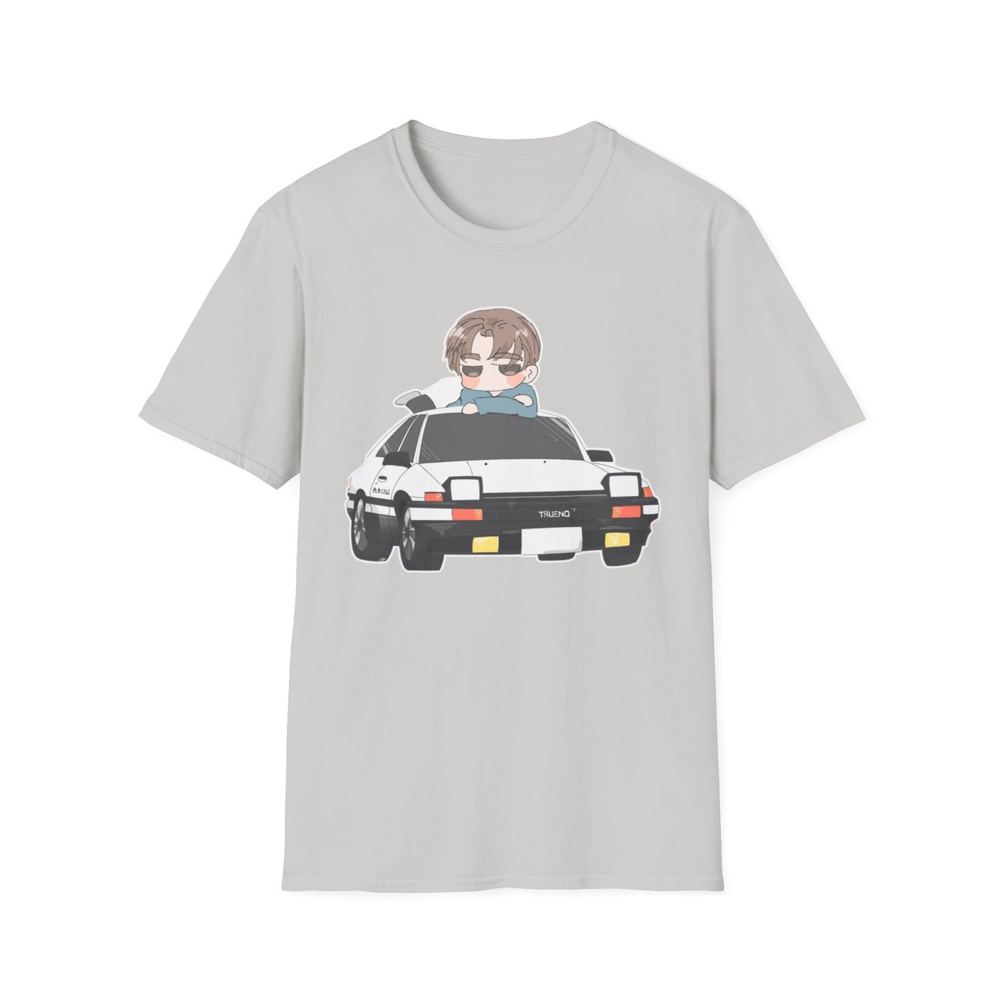 Anime-Inspired initial D 7 Unisex Softstyle T-Shirt | Cool Car and Character Design, Perfect for Gamers and Anime Fans, Gift for Birthdays, Casual [...]
