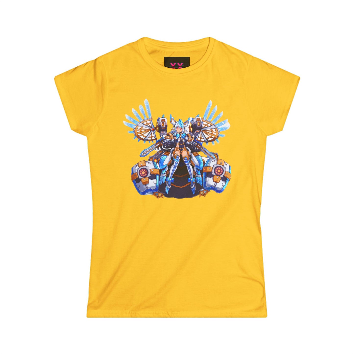 Drykage Women's Softstyle Tee, Cute Anime Gift, Casual Shirt, Fun Graphic Tee, Trendy Anime Fashion