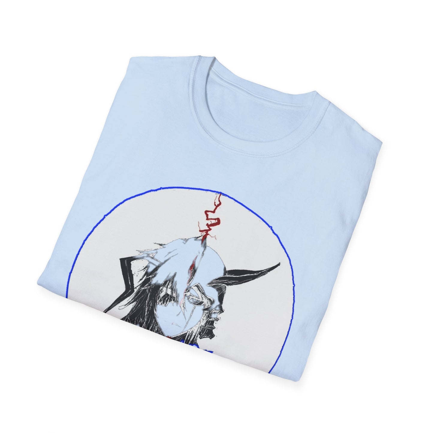 Anime-Inspired bleach 2 Unisex Softstyle T-Shirt, Comfortable Graphic Tee, Casual Wear, Gift for Anime Fans, Lightweight Summer Fashion