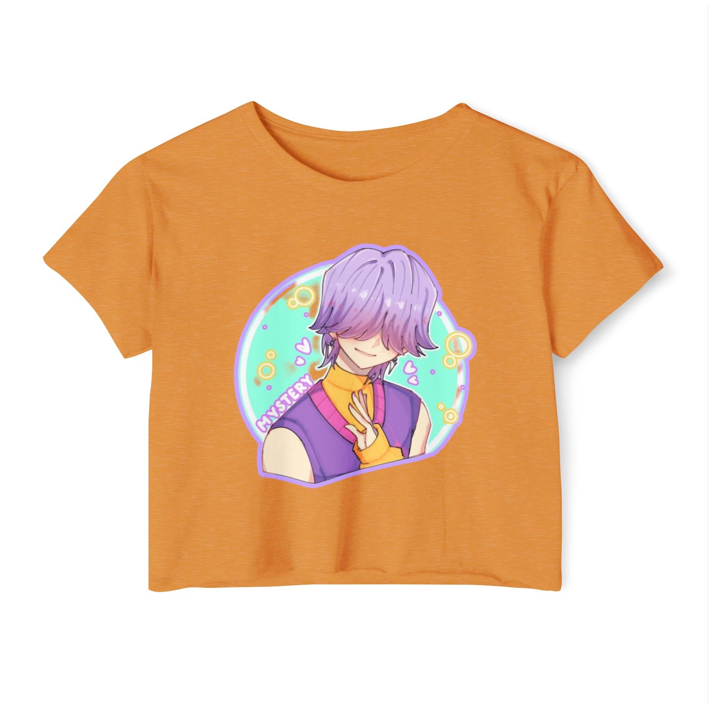 Vibrant Women's kpop boys 1 Festival Crop Top with Playful Design, Cute Summer Tee, Bohemian Shirt, Artsy Gift for Her, Perfect for Music Festivals