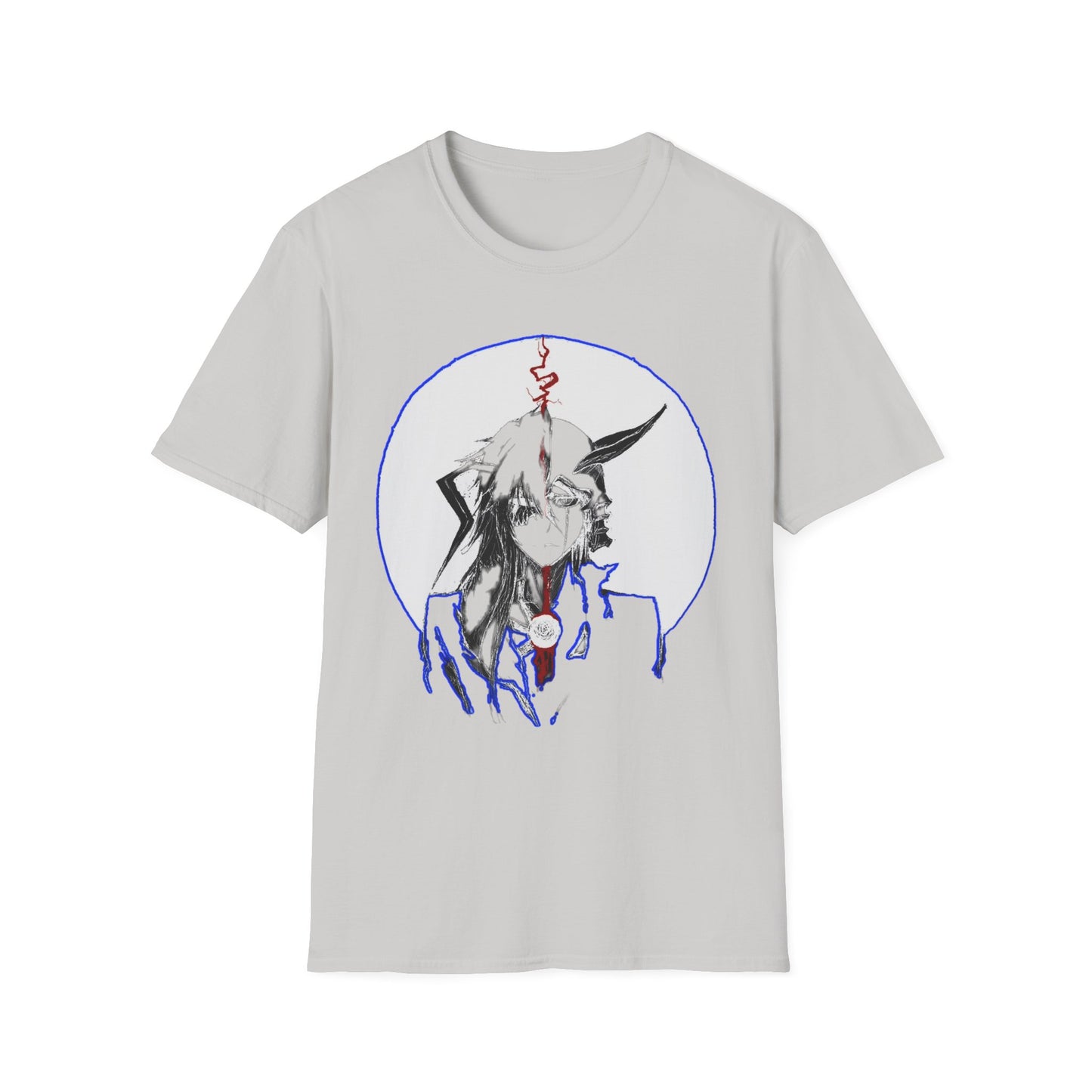 Anime-Inspired bleach 2 Unisex Softstyle T-Shirt, Comfortable Graphic Tee, Casual Wear, Gift for Anime Fans, Lightweight Summer Fashion