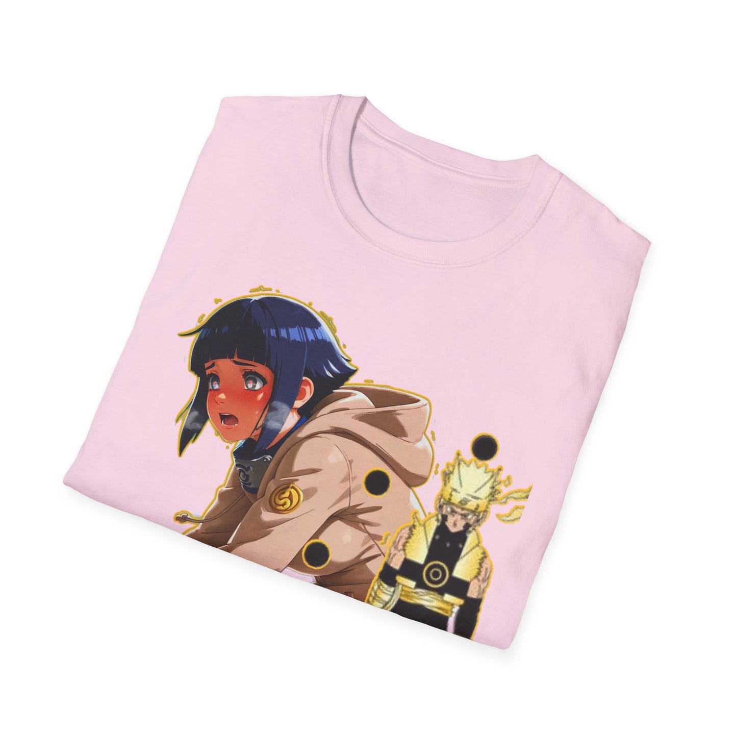 Anime-Inspired Naruto 2 Unisex Softstyle T-Shirt, Graphic Tee for Fans, Casual Wear, Gift for Birthdays, Cosplay Outfit, Summer Style