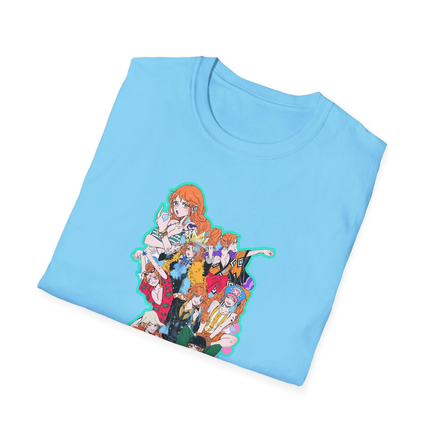 Whimsical Cartoon one piece 9 Character Unisex T-Shirt | Fun Graphic Tee, Gift for Fans, Casual Wear, Collectible Apparel, Birthday Gift