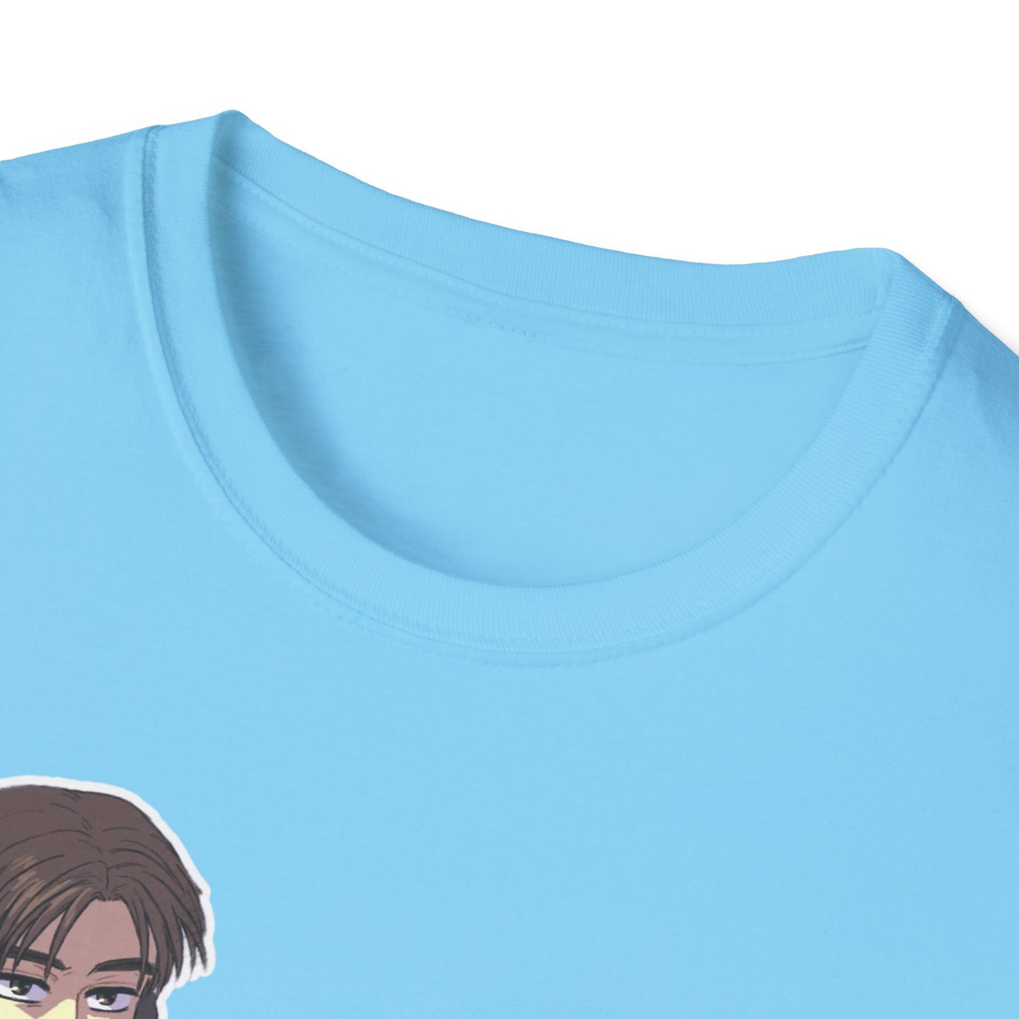 Anime-Inspired Unisex initial D 9 Softstyle T-Shirt, Graphic Tee, Casual Wear, Gift for Fans, Streetwear Style, Soft Cotton Top