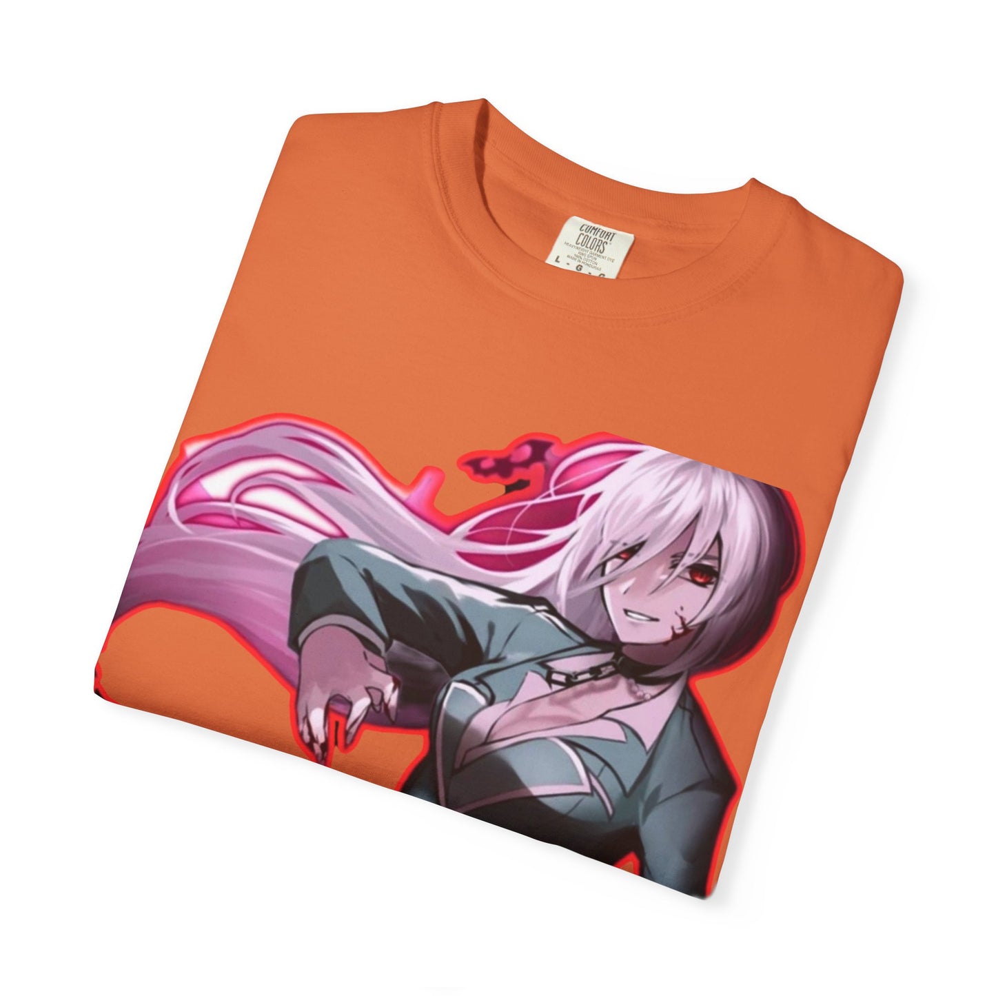 Anime-Themed T-Shirt Featuring Bold Artwork