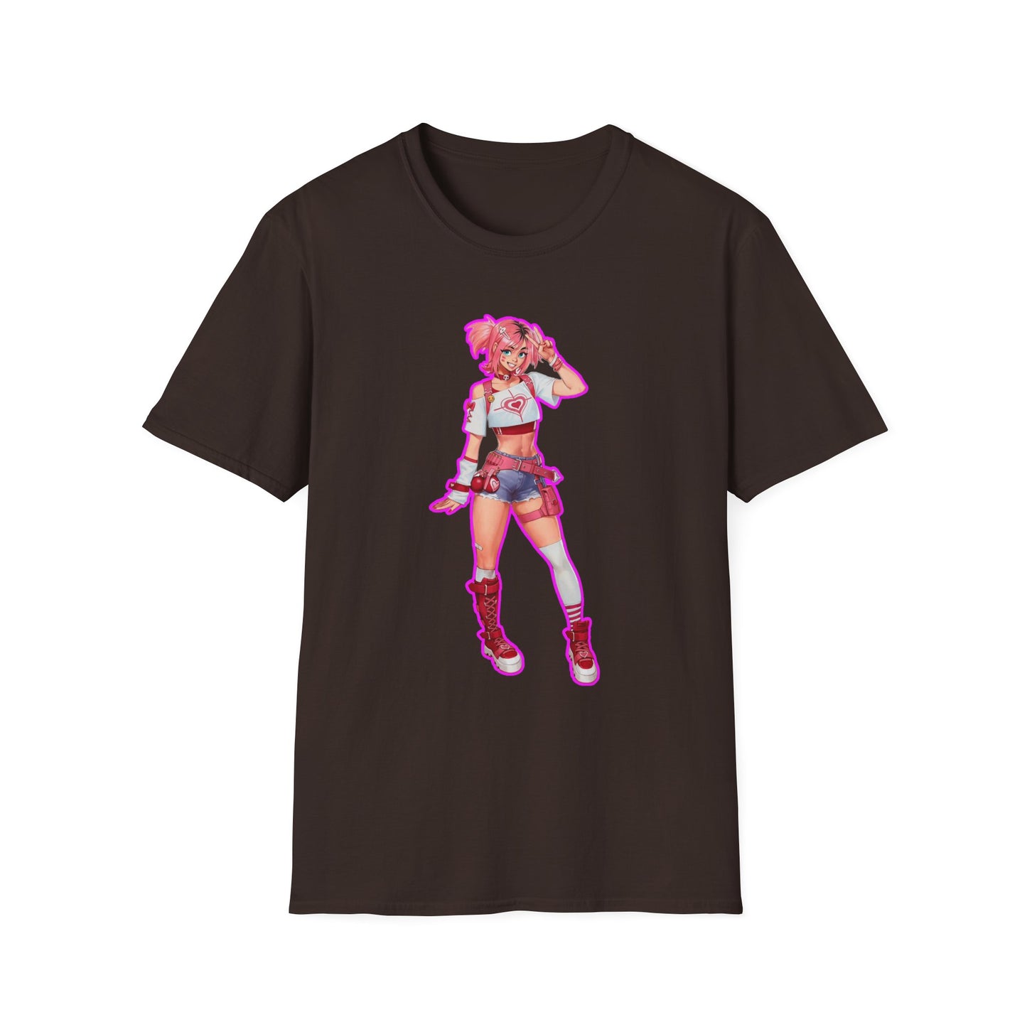 Vibrant Graphic spooky season fortnite 2Tee, Unisex Softstyle T-Shirt, Trendy Casual Wear, Perfect for Parties, Gift for Anime Lovers, Unique Statement Shirt