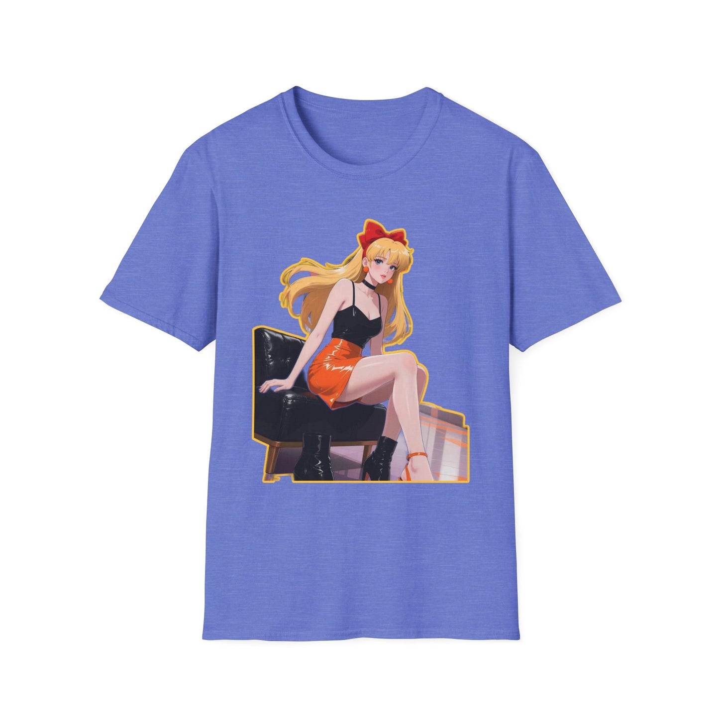 Anime-Inspired sailor moon 3 Unisex T-Shirt with Playful Chic Design, Casual Wear, Anime Fans, Gifts for Friends, Summer Fashion, Unique Graphic Tee