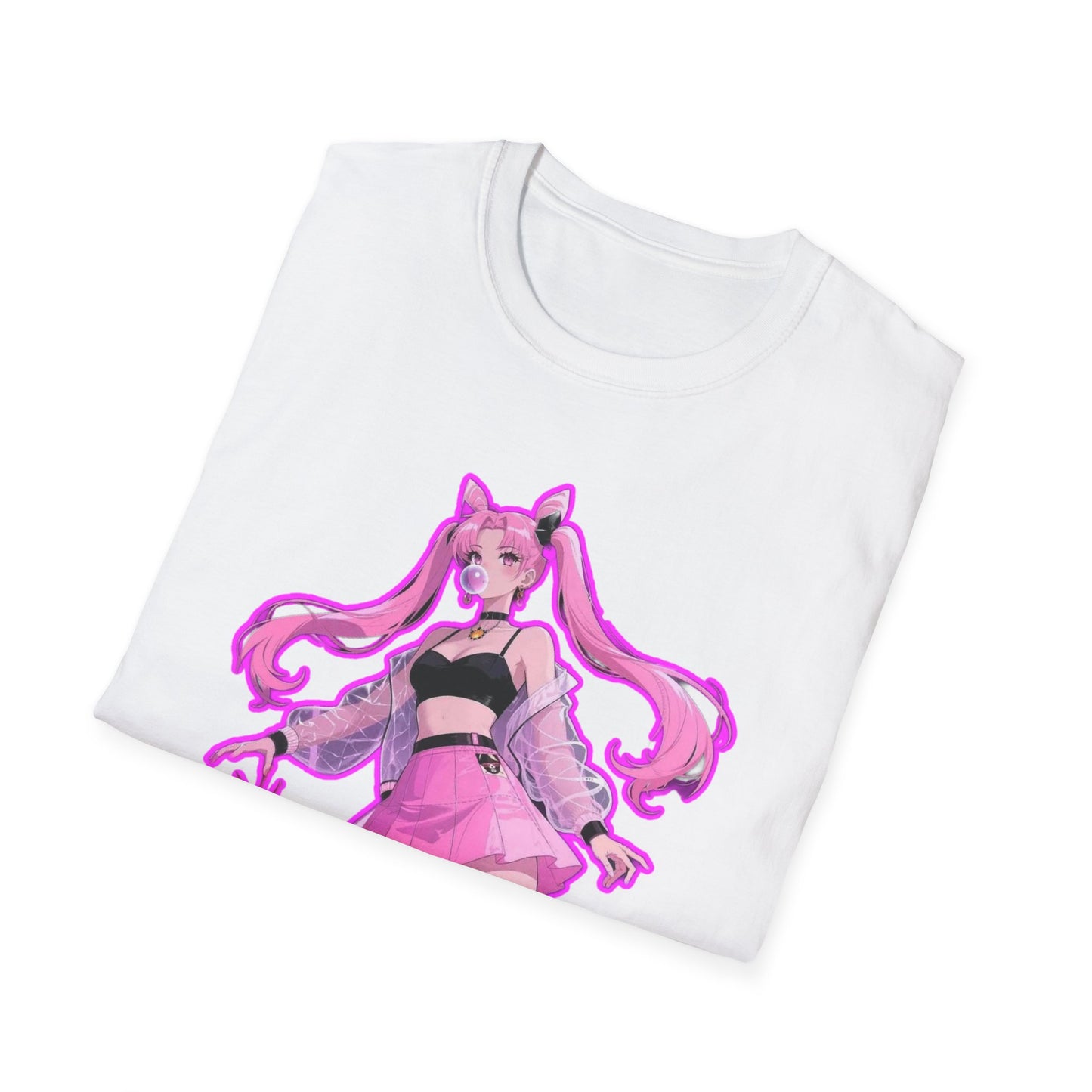 Cute Anime sailor moon 8 Girl Graphic Tee, Soft Cotton T-Shirt for Fans, Kawaii Apparel, Perfect Gift for Anime Lovers, Cosplay Top, Festival Wear