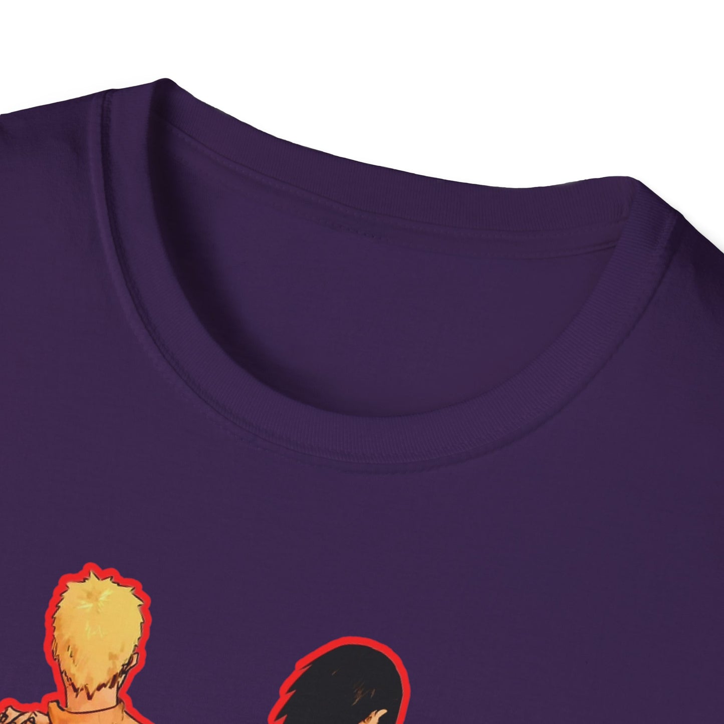 Dynamic Duo Naruto Unisex T-Shirt, Casual Graphic Tee, Perfect Gift for Friends, Birthday Apparel, Fan Merchandise