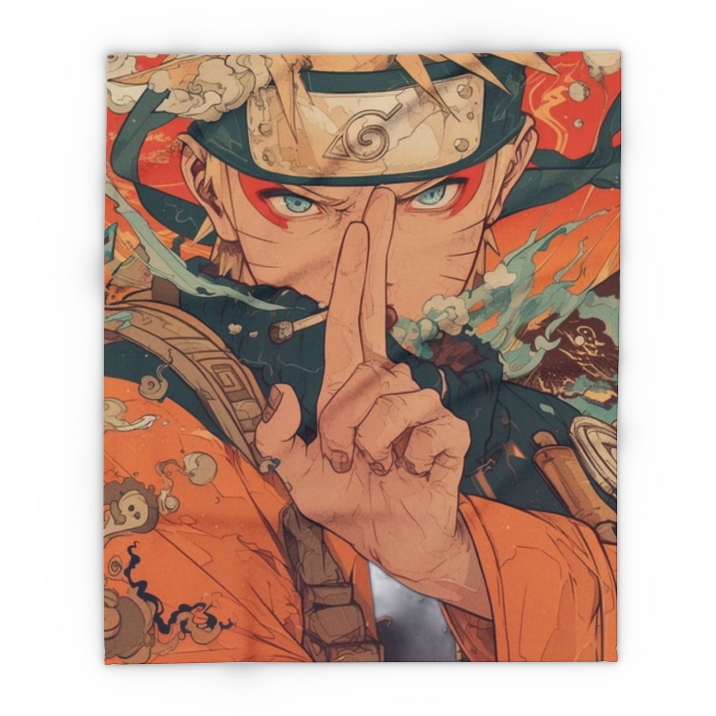 Naruto Arctic Fleece Blanket, Cozy Throw for Anime Fans, Warm Home Decor, Great for Gifts, Movie Nights, Bedtime, and Lounging