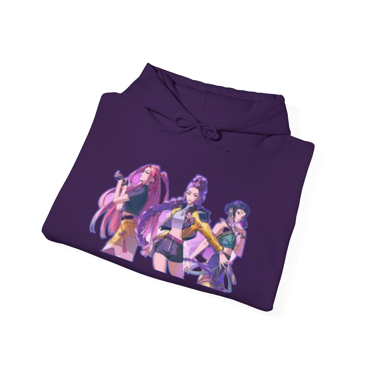 Vibrant Graphic kpop  Hoodie: Unisex Heavy Blend Sweatshirt, Cozy Gift, Casual Style, Anime Fashion, Streetwear, Everyday Wear