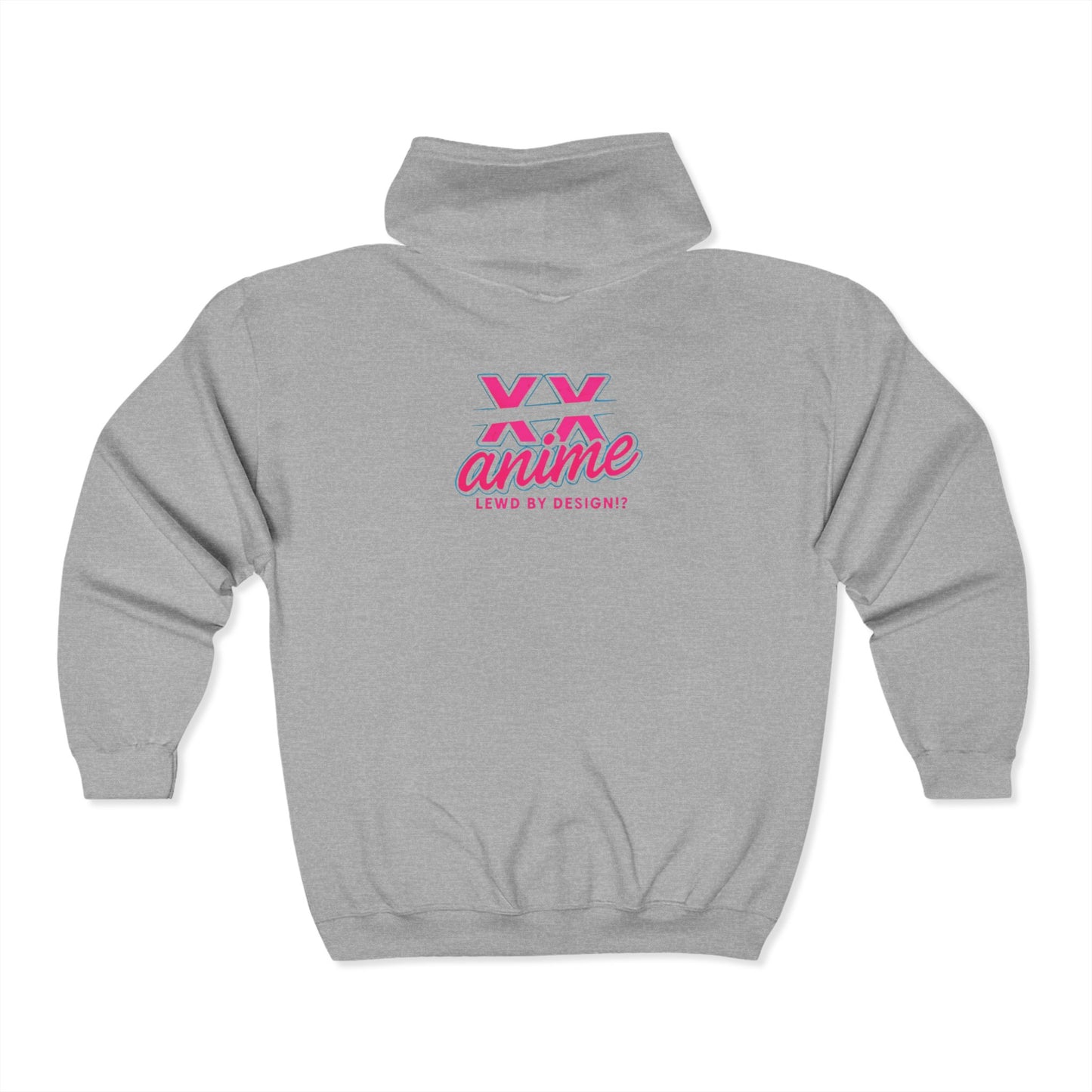 Anime-Inspired Unisex Hoodie, Stylish Zip-Up Sweatshirt, Perfect Gift for Gamers, Casual Wear, Anime Lover Gift