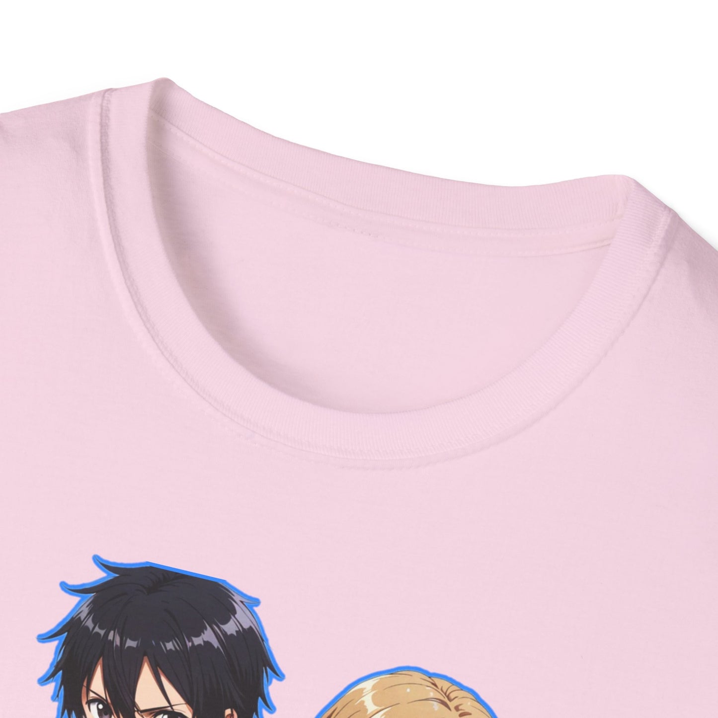 Anime-Inspired sao 10 Unisex Softstyle T-Shirt, Casual Wear, Gift for Otaku, Birthday Present, Soft Graphic Tee
