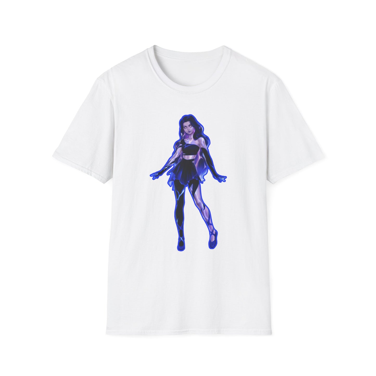 Mystical Fairy spooky season fortnite 3Graphic T-Shirt, Unisex Softstyle Tee, Fantasy Clothing, Gift for Her, Magical Daywear, Unique Fan Apparel