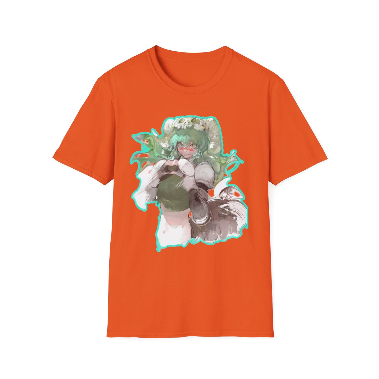 Whimsical Character bleach style 1 Graphic Tee, Cute Anime Shirt, Fantasy Apparel, Perfect Gift for Anime Lovers, Unisex Softstyle T-Shirt