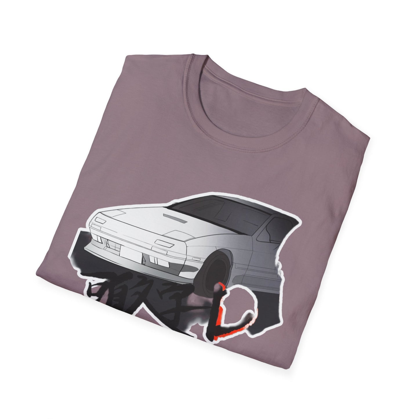 Cool Car Graphic initial D Unisex Tee, Softstyle T-Shirt for Auto Enthusiasts, Perfect Gift for Birthdays and Car Shows, Casual Everyday Wear