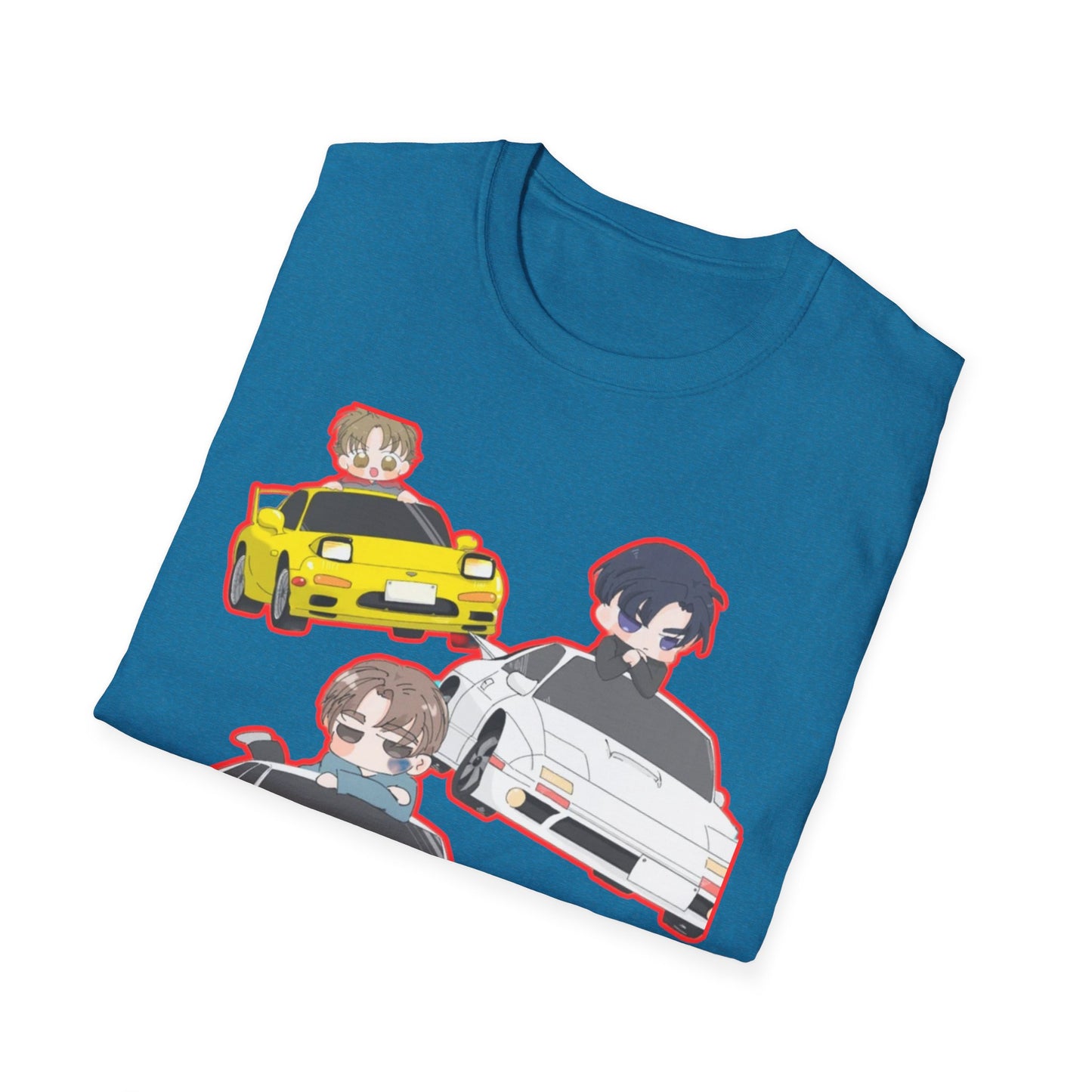 Anime Car initial D 2 Enthusiast T-Shirt, Cool Graphic Tee, Unisex Design, Perfect Gift for Gamers, Casual Streetwear, Fun Summer Shirt