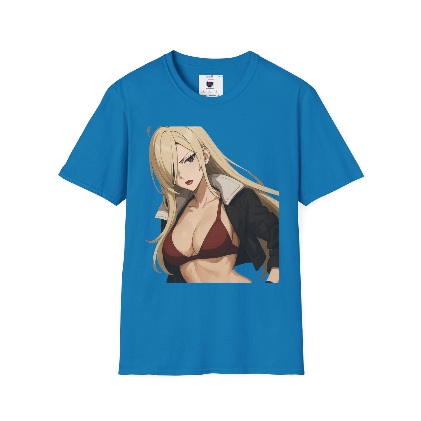 Anime-Inspired Unisex T-Shirt with Bold Graphics – Casual Wear, Fan Merchandise, Unique Gift, Stylish Daily Outfit, Graphic Tee