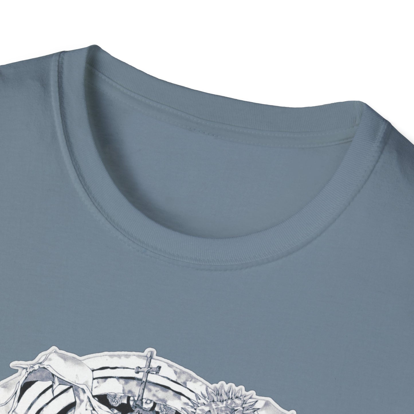 Unisex Graphic T-Shirt dn style - Gothic Art Design, Casual Wear, Men’s and Women’s Gifts, Street Style, Music Festival Attire