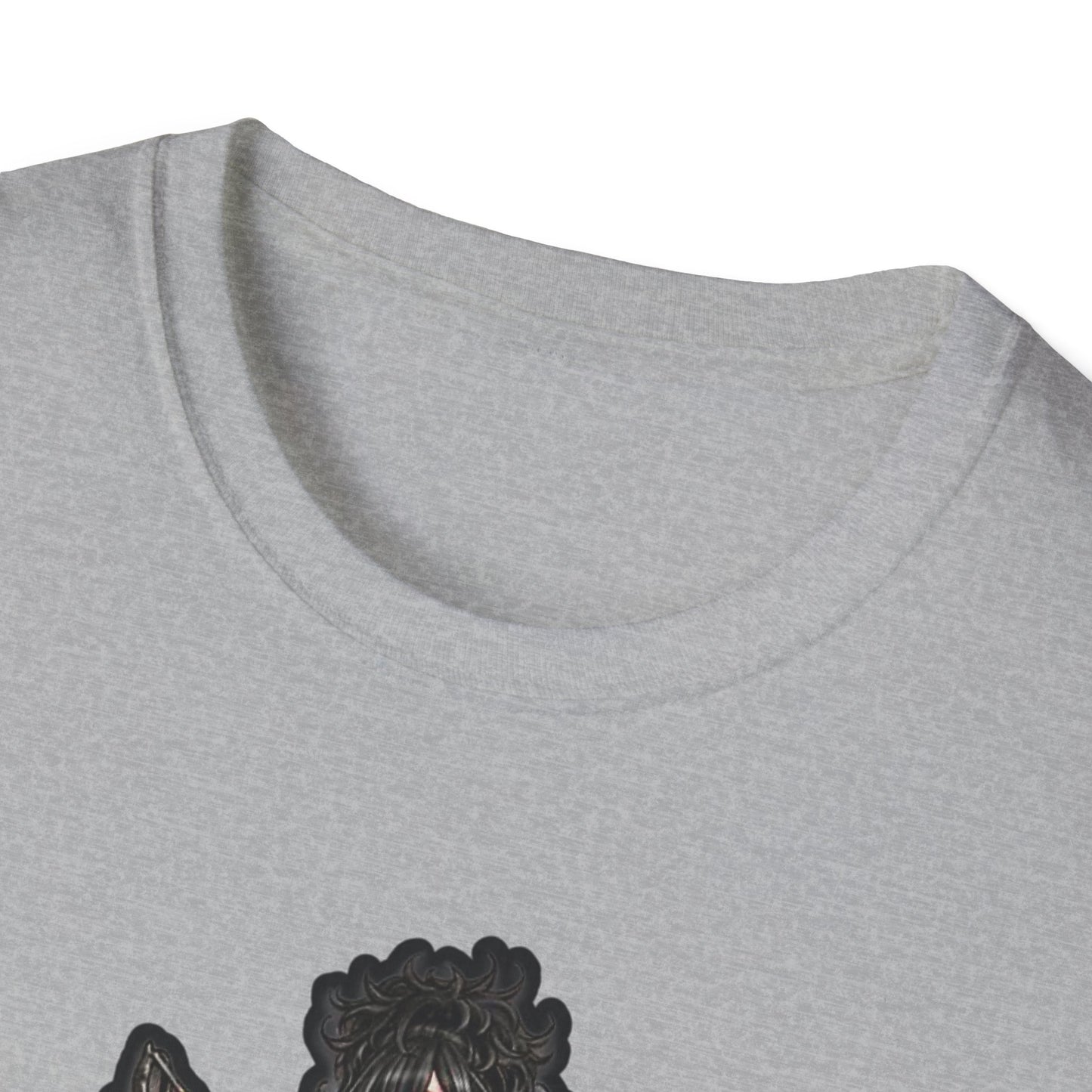 Anime-Inspired Graphic T-Shirt, Trendy Anime Tee, Unisex Casual Wear, Unique Gift for Anime Fans, Streetwear Style, Comfortable Everyday Top