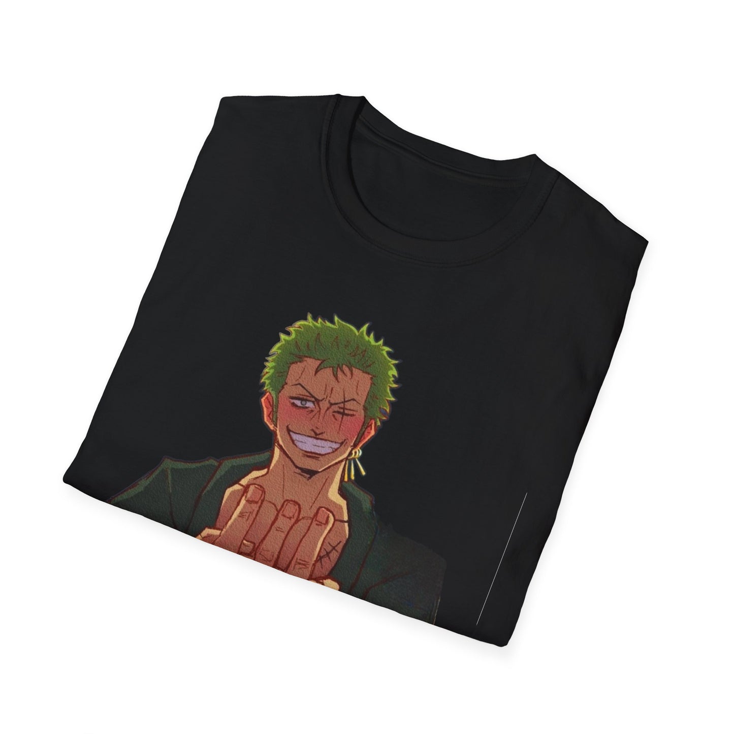 Anime Character one piece 6 T-Shirt, Cool Graphic Tee, Unisex Softstyle Top, Gift for Fans, Casual Wear, Streetwear Style