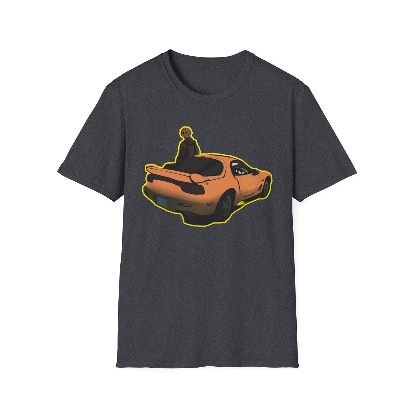 Vibrant Car Art initial D 8 Unisex Softstyle T-Shirt, Casual Graphic Tee, Gift for Car Enthusiasts, Unique Apparel for Everyday Wear, Retro [...]