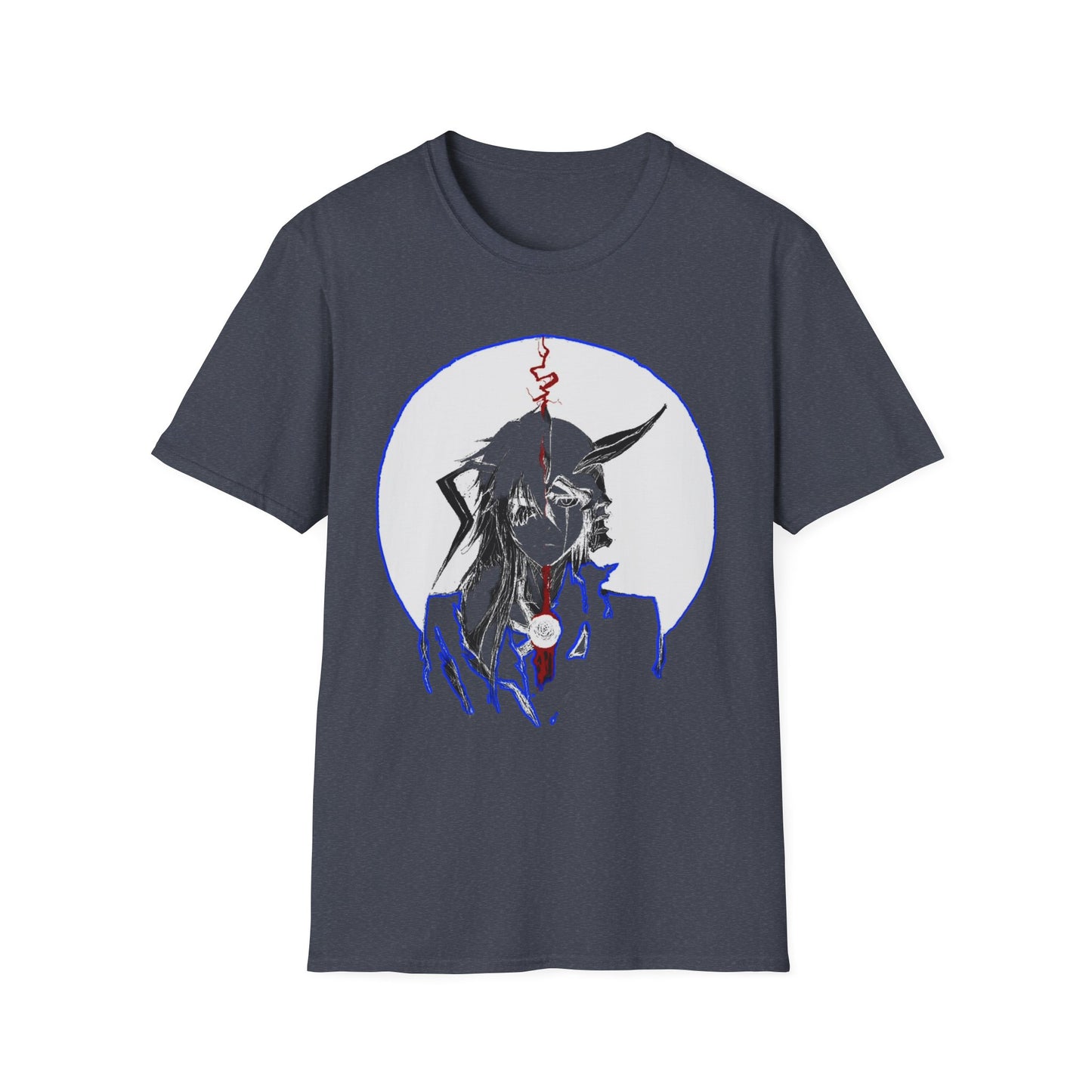 Anime-Inspired bleach 2 Unisex Softstyle T-Shirt, Comfortable Graphic Tee, Casual Wear, Gift for Anime Fans, Lightweight Summer Fashion