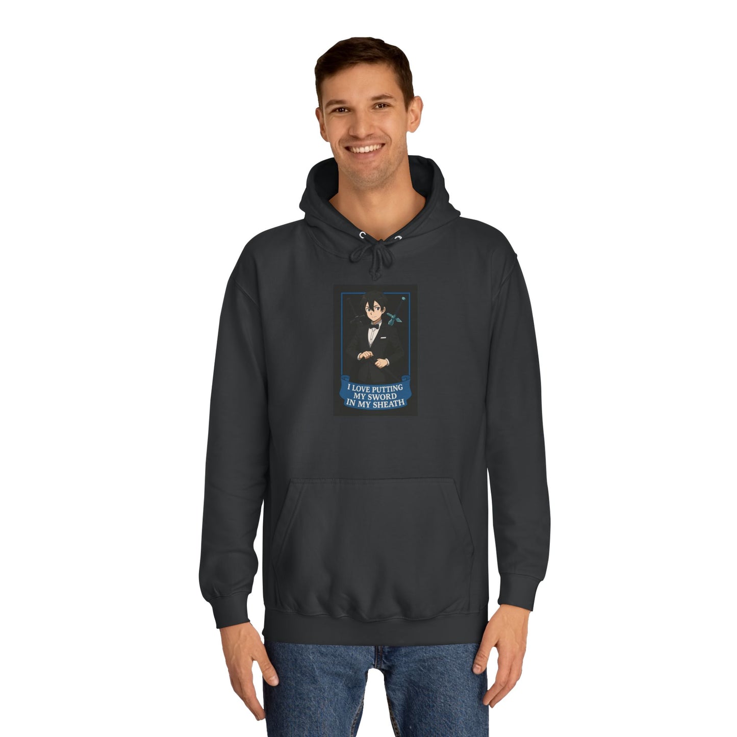 Unisex College Hoodie - Trendy Casual Wear, Perfect for College Students, Gift for Graduates, Cozy Layering, Ideal for Campus Events