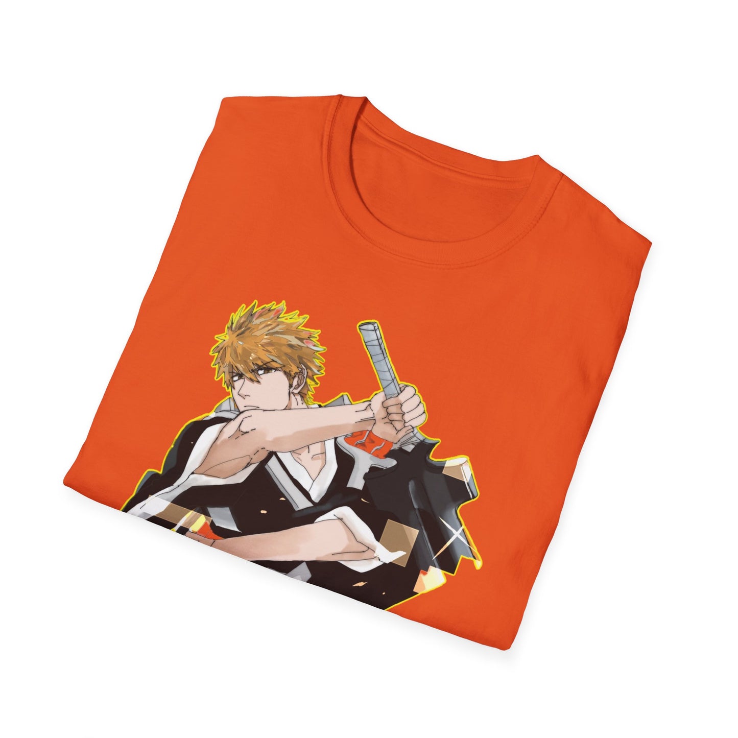 Bleach 12 Anime Unisex T-Shirt, Ichigo Graphic Tee, Softstyle Shirt, Gift for Fans, Casual Wear, Anime Merchandise