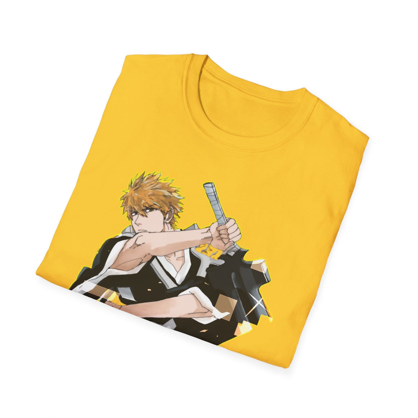 Bleach 12 Anime Unisex T-Shirt, Ichigo Graphic Tee, Softstyle Shirt, Gift for Fans, Casual Wear, Anime Merchandise