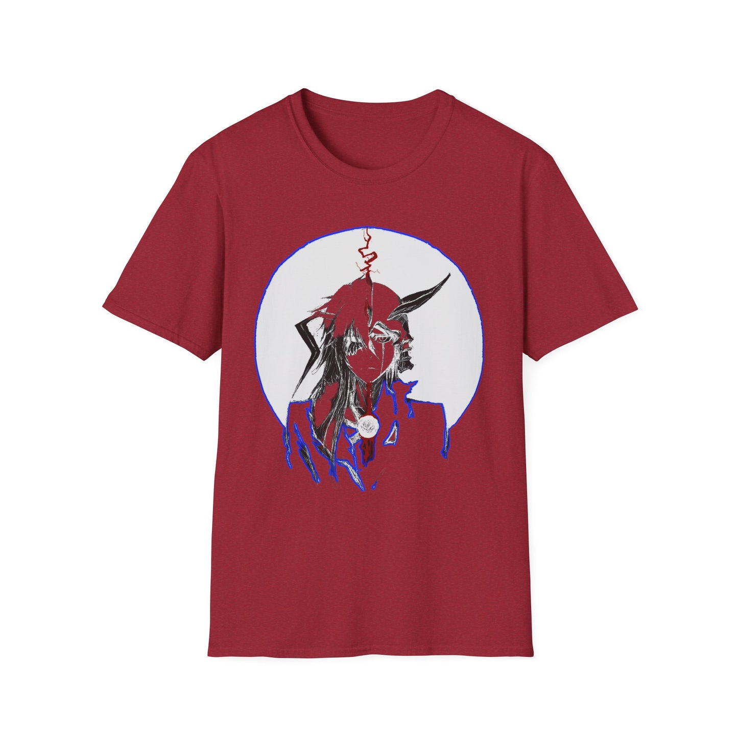 Anime-Inspired bleach 2 Unisex Softstyle T-Shirt, Comfortable Graphic Tee, Casual Wear, Gift for Anime Fans, Lightweight Summer Fashion