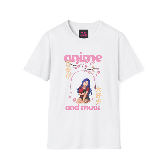 Anime Lover T-Shirt, Unisex Graphic Tee, Comfortable Casual Wear, Gift for Anime Fans, Unique Design for Conventions, Street Style Fashion