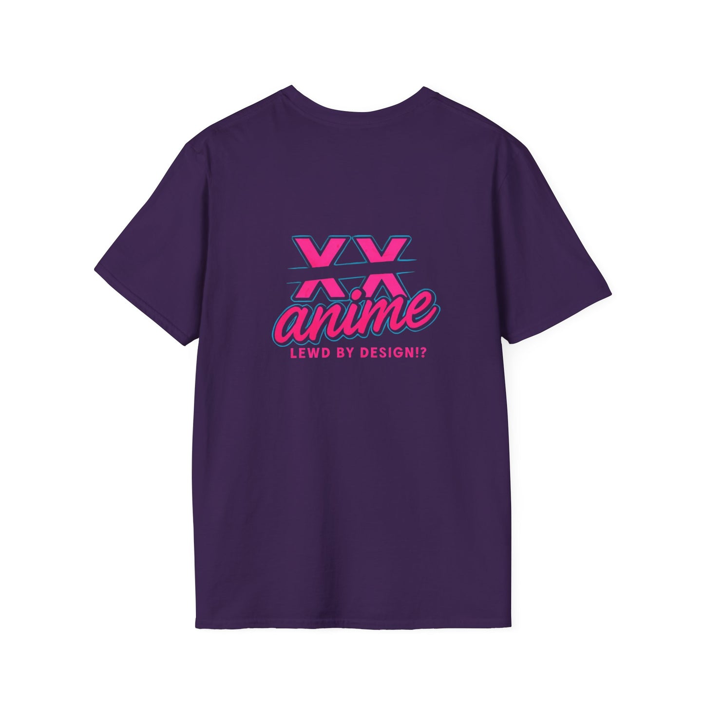 Cute Anime lewd style bunny 3-inspired Unisex T-Shirt with Playful Designs, Perfect for Niche Enthusiasts, Gift for Cosplay Events, Trendy Streetwear