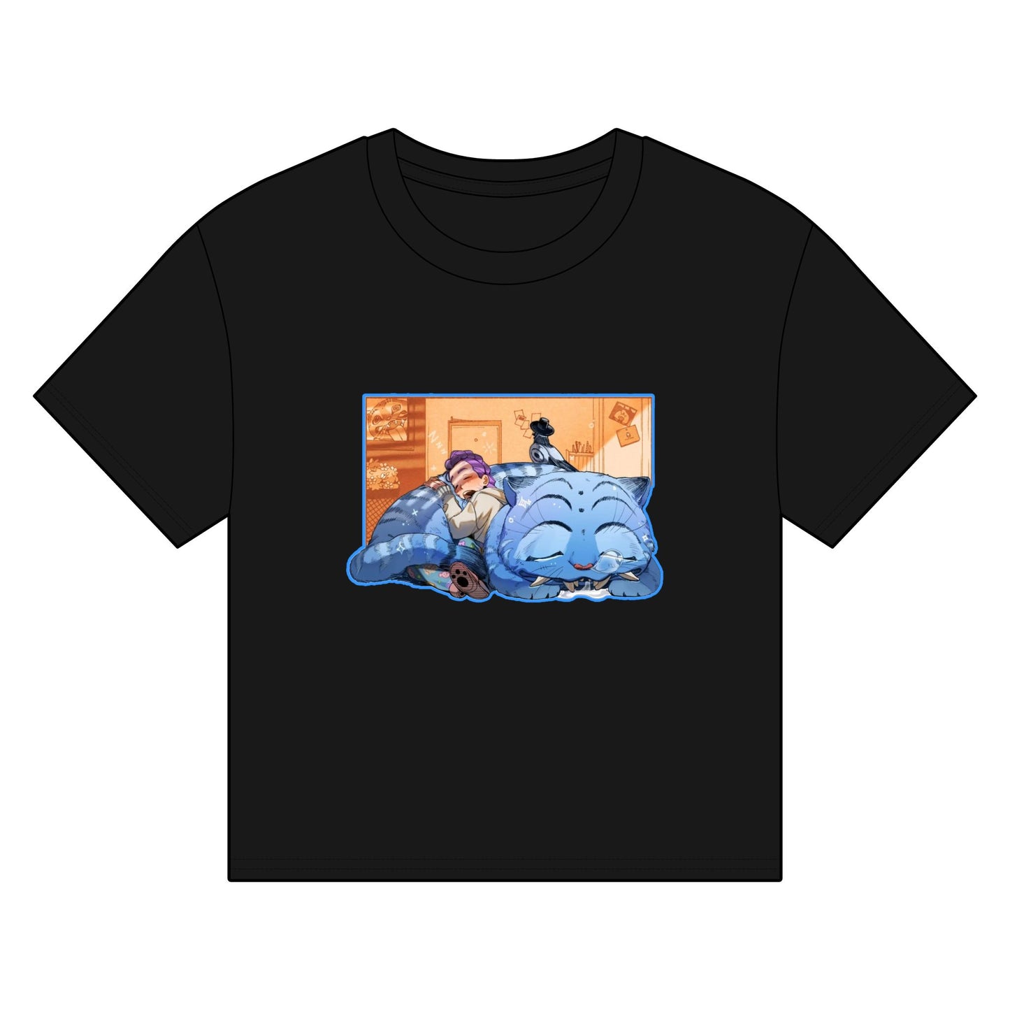 Cozy Cartoon kpop T-Shirt, Cute Graphic Tee for Fans, Festive Gift for Birthdays, Relaxed Fit Everyday Wear, Perfect for Casual Outfits